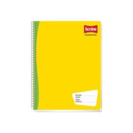 Cuaderno profesional Escolar plus espiral c/100 hojas