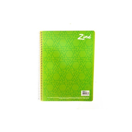 Cuaderno profesional Zinc Scribe c/100 hojas